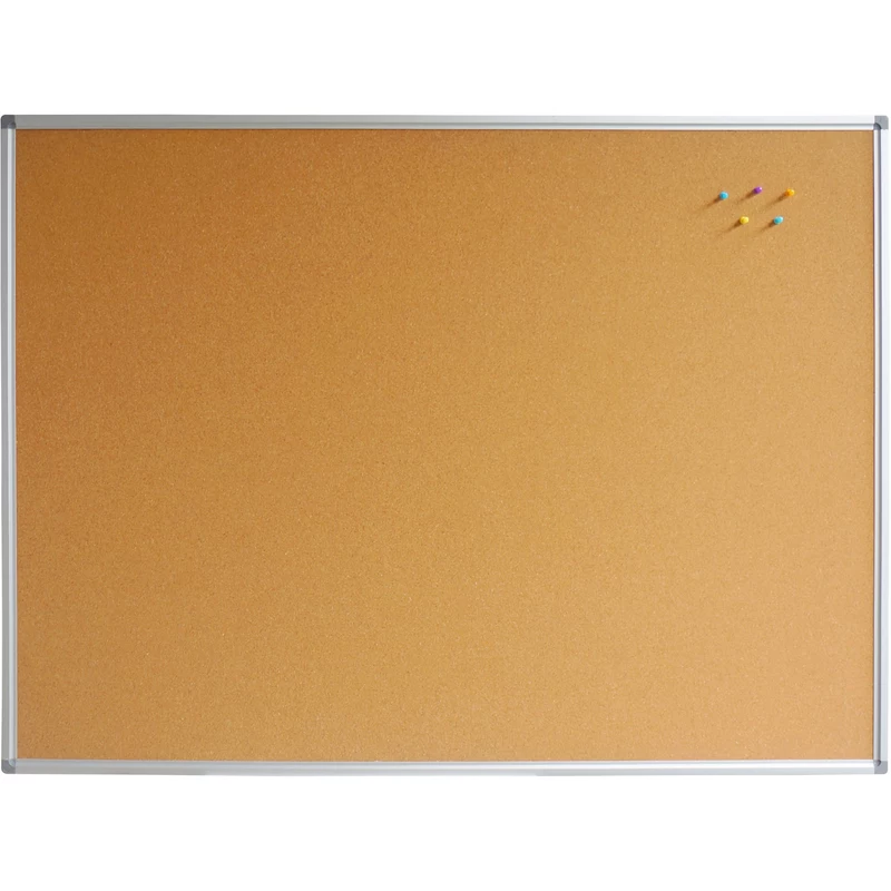 Rapidline Corkboard 1200W x 15D x 1200mmH Aluminium Frame