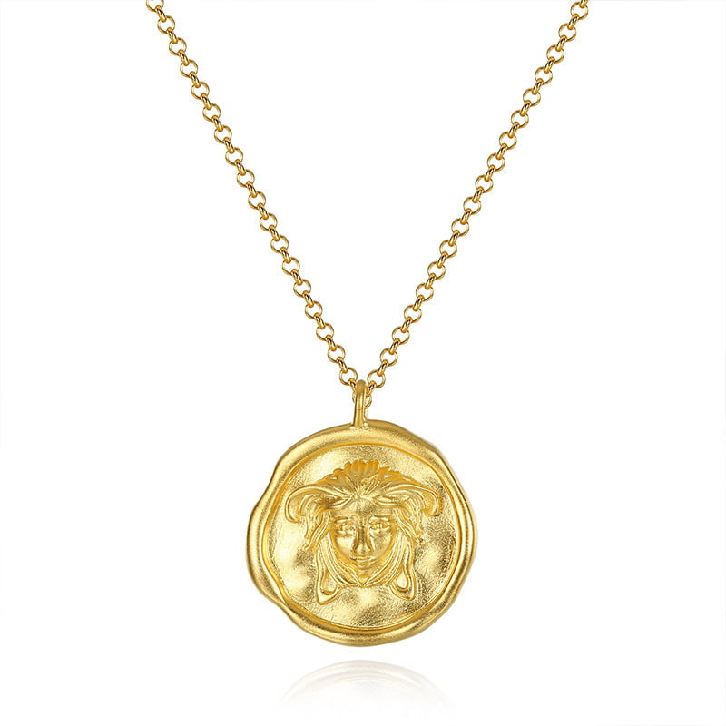 Gold-Plated Guardian Goddess Necklace Gold-Plated Guardian Goddess Necklace