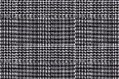 G1-22955 BLACK & WHITE HOUNDSTOOTH PLAID