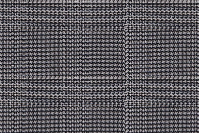 G1-22955 BLACK & WHITE HOUNDSTOOTH PLAID