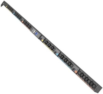 Eaton 3-Phase Metered Input Rack PDU G4, 208V, 42 Outlets, 48A, 17.3kW, 460P9W Input, 10 ft. Cord, 0U Vertical
