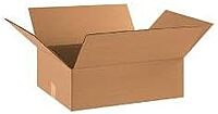 Flat Corrugated Boxes, 17 x 14 x 5 - 25 EACH PER BUNDLE [PRICE is per BUNDLE]