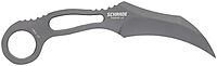 Schrade Delta Class Boneyard CLR Fixed Blade with 9Cr18MoV Grey Ti Coat for Outdoor Survival