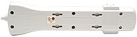 Tripp Lite 7-Outlet Surge Protector Power Strip with Right-Angle Plug
