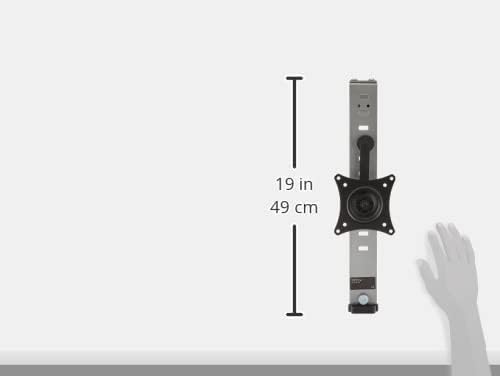 StarTech.com Cubicle Monitor Mount - Cubicle Wall Single Monitor Hanger - Up to 34' VESA Mount Display