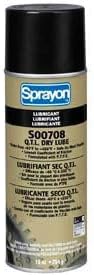 LU708 High Performance Dry Lubricant 10 Oz., Lot of 12