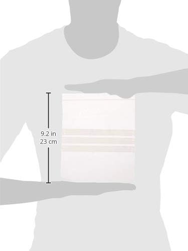 Genuine Joe Quart Recloseable Food Storage Bag with Writeable Label, Zipper Seal Closure, 1.75 mil (44 Micron) Thickness