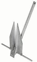 The World's Best Anchor Fortress Marine Anchors - Guardian G-23 (13 lbs Anchor / 34-41' Boats), Aluminum