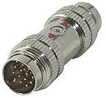 Rapidrun® pc 15-Pin DIN (yellow and orange) M/M coupler