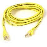 4FTCAT6 YLW Snagless Patch Cable RJ45 M/m