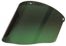 Face Shield Window, Green, 0.08" Thick