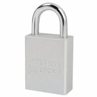 Padlock: Aluminum, Keyed Different, 1-1/2" Wide