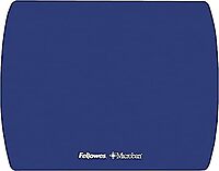 Fellowes Microban Ultra Thin Mouse Pad - Blue - 7in x 9in x 0.1in Dimension - Blue