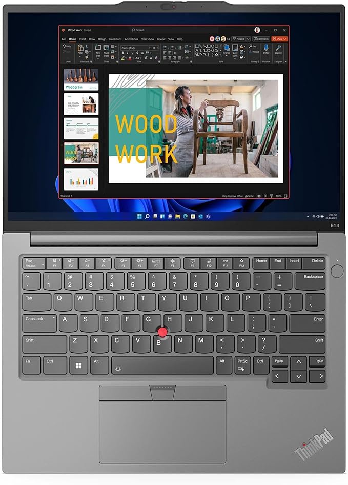Lenovo ThinkPad E14 Gen 5, Intel Core i7 1355U, 8GB DDR4 3200 (Up to 40GB Support), 512GB SSD M.2 2242 PCIe 4.0x4 NVMe Opal 2.0 Lenovo ThinkPad E14 Gen 5, Intel Core i7 1355U, 8GB DDR4 3200 (Up to 40GB Support), 512GB SSD M.2 2242 PCIe 4.0x4 NVMe Opal 2.0