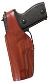 BIANCHI Model 19L Thumbsnap Suede-Lined Leather Belt Slide Holster