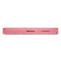 Office Depot Plastic Ruler, 12in., Assorted Colors (No Color Choice), NB-20110516