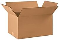 Office Depot Brand Corrugated Cartons, 22in x 14in x 12in, Kraft, Pack Of 20