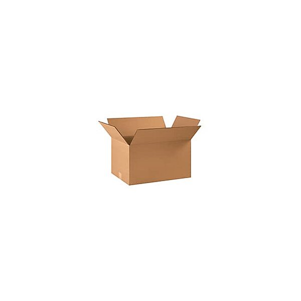 Office Depot Brand Corrugated Cartons, 22in x 14in x 12in, Kraft, Pack Of 20