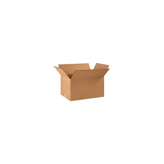 Office Depot Brand Corrugated Cartons, 22in x 14in x 12in, Kraft, Pack Of 20