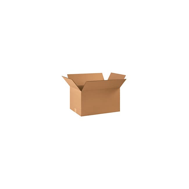 Office Depot Brand Corrugated Cartons, 22in x 14in x 12in, Kraft, Pack Of 20