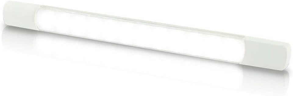 Hella Marine LED Surface Strip Light - White LED - 24V - No Switch