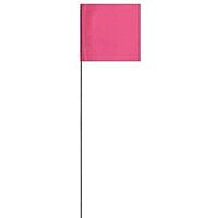 Presco Marking Flags, PresGlo Pink - 100/Case