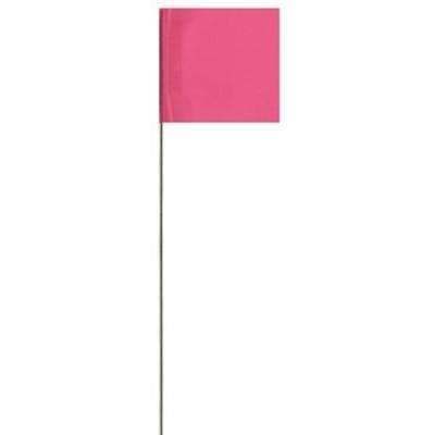 Presco Marking Flags, PresGlo Pink - 100/Case