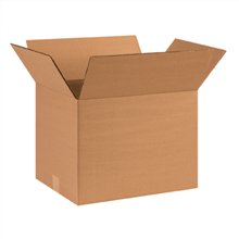 Corrugated Shipping Boxes, 16"L x 12"W x 12"D