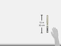 Empire 132 T-Bevel Heavy Duty Stainless Steel, True Blue