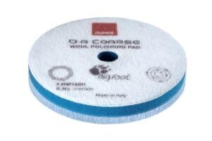 9.NW160H Blue Wool Polishing Pad, Precision Pro Coarse - Ø 160mm Single Pad