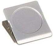 Office Depot Magnetic Clips, 1 3/4in., Silver, Pack Of 3, AV-MGL