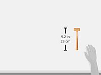 Garland 11001 Rawhide Mallet, Size-1