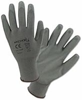 Anchor 6050XS 13 CUT Grey Nylon Urethane Coat Size X-Small (300 Pairs/Case), Gray