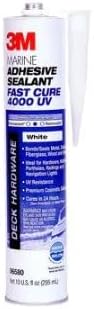 3M 14316 Marine Adhesive Sealant 4000 UV - Black, 10 fl oz