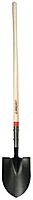 Razor-Back Steel 9-1/2 in. W x 58 in. L Round Point Shovel Wood