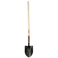 Razor-Back Steel 9-1/2 in. W x 58 in. L Round Point Shovel Wood