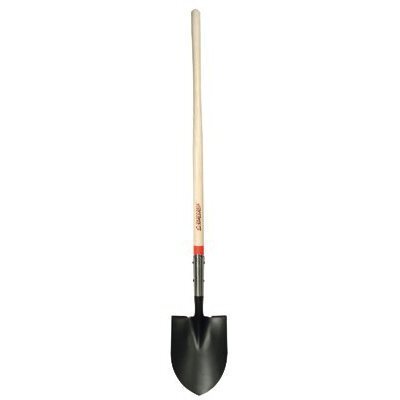 Razor-Back Steel 9-1/2 in. W x 58 in. L Round Point Shovel Wood