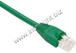 Unirise USA, LLC Pc6-01F-Grn-S Cat6 Gigabit Ethernet Patch Cable, Utp, Green, Snagless, 1Ft