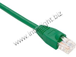 Unirise USA, LLC Pc6-01F-Grn-S Cat6 Gigabit Ethernet Patch Cable, Utp, Green, Snagless, 1Ft