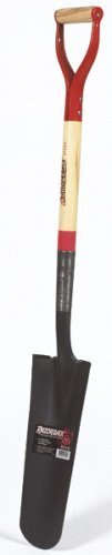 RAZOR-BACK 16" H x 6" W Drain Spade with 29" Wood D-Grip Handle