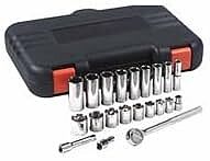 103-07-846, 22 Piece Thorsen 3/8 DR.STD./DEEP Socket Set 6PT