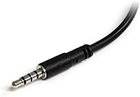 StarTech.com 3.5mm Headset Splitter Adapter (Combo to Separate Mic & Headphone)