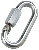 Peerless 8056235 Quick Link, Bright Zinc, 1/4" Trade, 800 Load Capacity, (Pack of 20)