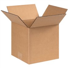 Partners Brand Corrugated Cartons, 8in x 8in x 8in, Kraft, Pack Of 25