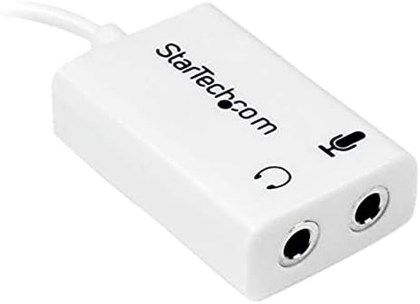 StarTech.com 4 Position Microphone and Headphone Splitter – 3.5 mm – 4 Pin / 4 Pole