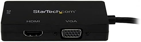 StarTech.com 3-in-1 Mini DisplayPort Adapter - Mini DP to HDMI, DVI, VGA or DisplayPort