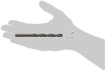 IRWIN 21/64 in Black Oxide Fractional Drill Bit, Jobber (135°) - 67521