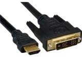 Unirise HDMI Male to DVI-D 12+1 M-M Cable - 15 ft DVI/HDMI A/V Cable - HDMID15FMM