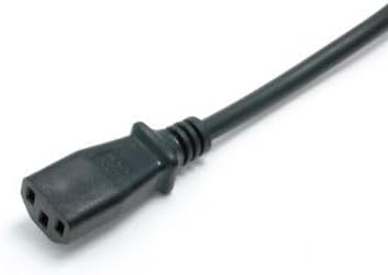 StarTech.com 2m (6ft) Computer Power Cord, 18AWG, EU Schuko To C13, 10A 250V, Black Replacement AC Power Cord