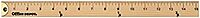 Office Depot Brand Wooden Yardstick, 36in, Natural